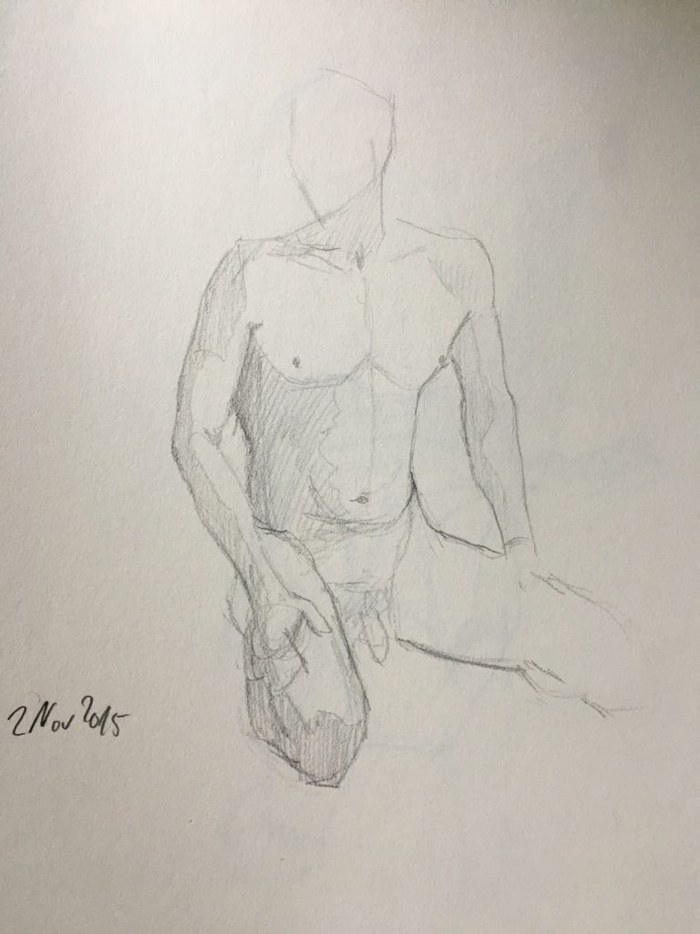 Figure drawing male